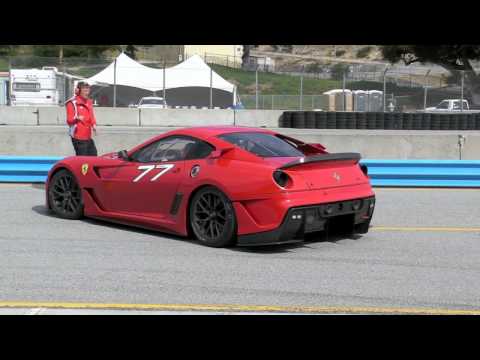 FXX & 599XX Programme Highlights - Laguna Seca 2011 - Ferrari Racing Days