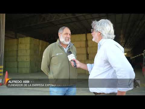 Alfredo Abboud, fundador de la emrpesa exportadora de alfalfa CADAF de San Francisco (Córdoba)