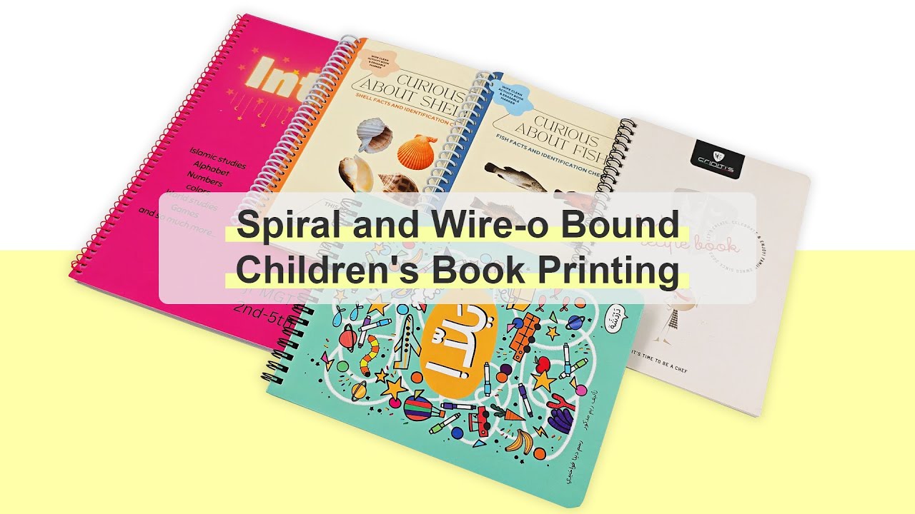 Case Study: Spiral and Wire-o Bound Children Book Printing