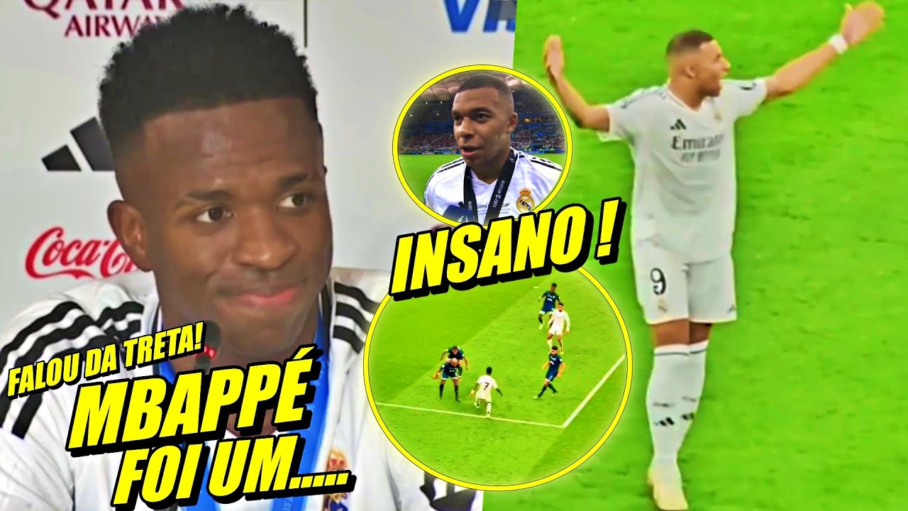 ABSURDO ! APÓS SHOW VlNl JR FALA DA TRETA COM MB4PPE E DO BOLA DE OURO | E MAIS NOTICIAS