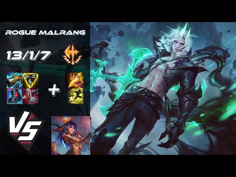 Rogue Malrang JUNGLE Viego vs Lillia [PENTAKILL] - EU Grandmaster Patch 25.S1.7