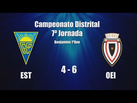 Benjamins 1º ano - Estoril Praia 4 vs 6 Oeiras