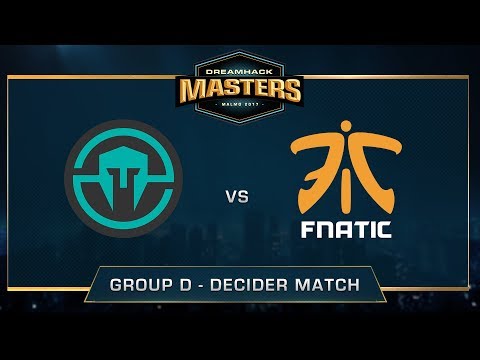 Immortals vs Fnatic - Cache - Group D - DreamHack Masters Malmö 2017