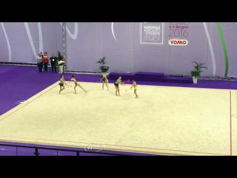Campionato Nazionale d'Insieme - Ginnastica Fabriano Giovanile Pesaro 2016