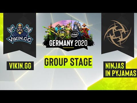 Dota2 - Vikin.gg vs. Ninjas in Pyjamas - Game 3 - ESL One Germany 2020 - Group Stage