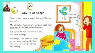 Book 1   Level 1   B20   Why Do We Sleep