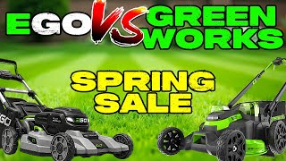 Ego vs Greenworks Spring Sale!