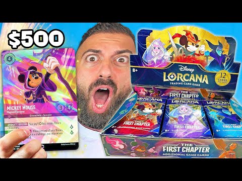 I Opened Disney's Lorcana & PULLED IT!