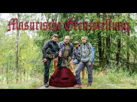Masurische Grenzstellung Gehsen Ost (Jeże Wschód) Bunker Stellung WK2