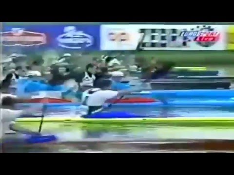 1998 ICF World Championship Canoeing Szeged Men's K-4 500 m Heat 2 (16:9)
