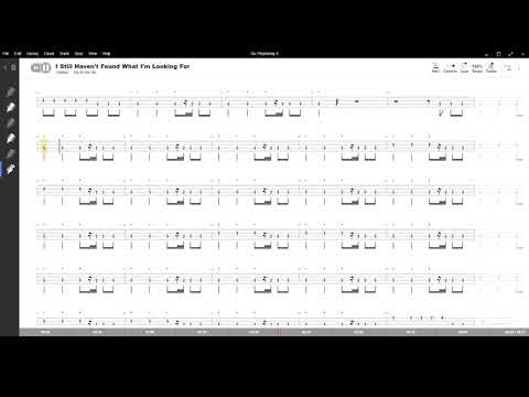 I Still Haven't Found What I'm Looking For ( U2 ),Tab e base Senza Basso- Backing bass track-NO BASS