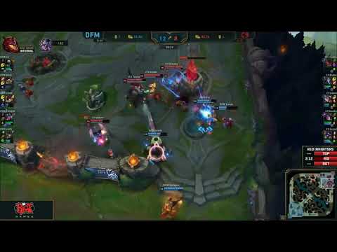 [Insane] DFM VS C9 Highlights , DFM Ceros Crying   2018 World Championship Play in D1