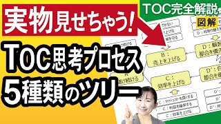 【TOC制約理論】ビジネスの実例で紹介！「TOC思考プロセス」ってどんな手法？５ツリーってどんなツリー？&ジョナコース紹介