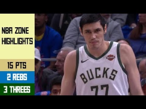 Ersan Ilyasova Highlights vs Pistons FRG3 - 15 Pts, 2 Rebs (20.04.19)