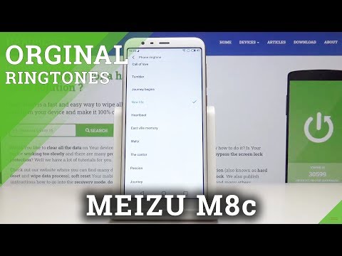 How to Switch Ringtone in MEIZU M8C – Ringtone List