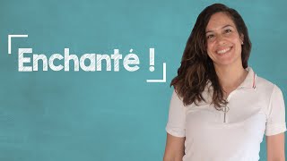 How to... Say "Nice to Meet You!" in French? - A2