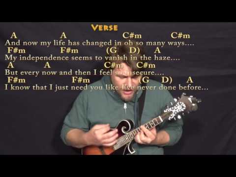 Help! (The Beatles) Mandolin Cover Lesson in Bm with Chords/Lyrics