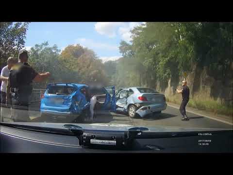 Police chase using focus rs🔥, Stolen car crashes [WWD]