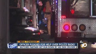 Police radio calls reveal efforts to save officer