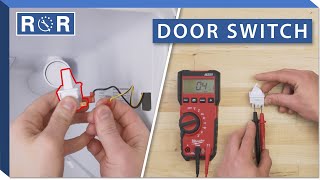 Refrigerator Door Switch: Testing & Replacement