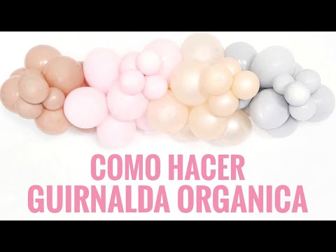 How to make a neat balloon garland - without perforated tape -