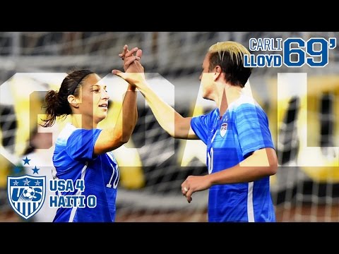WNT vs. Haiti: Carli Lloyd Third Goal: Sept. 17, 2015