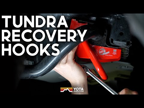 The 22+ Tundra Has No Recovery Points? AFE Recovery Hook Installation