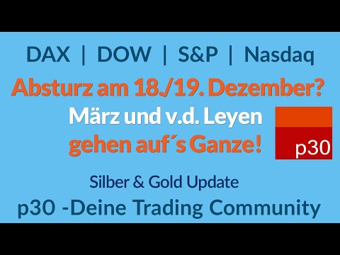 Dax / USA Analysen ab 15 .Dezember: Das 210 Milliarden Risiko der EU zum Optionsverfall!