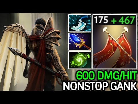 Legion Commander God of War – 600 Damage per Hit Nonstop Gank Dota 2