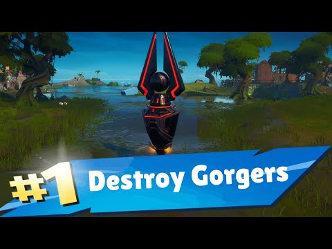 How to Destroy Gorgers, Where to find Gorgers Location fortnite
