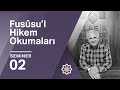 Ekrem Demirli Fusûsu L Hikem Okumaları 2 Seminer