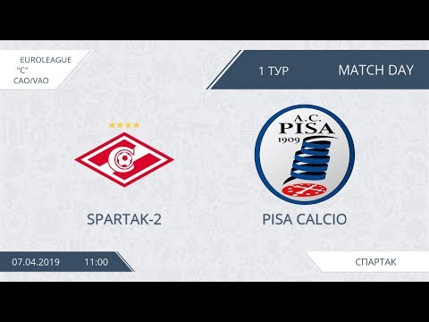 AFL19. Euroleague C. Day 1. Spartak-2 - Pisa Calcio
