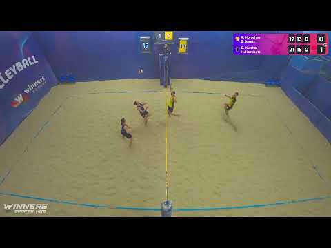 18:40 A.Horoshko / S.Borets- D.Hurshal / M.Horobets |Winners Beach Volleyball