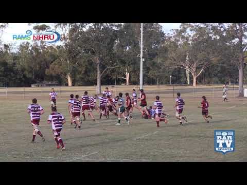 2017 RAMS NHRU Round 17 Premier 1 Highlights - Singleton Bulls Vs University of Newcastle