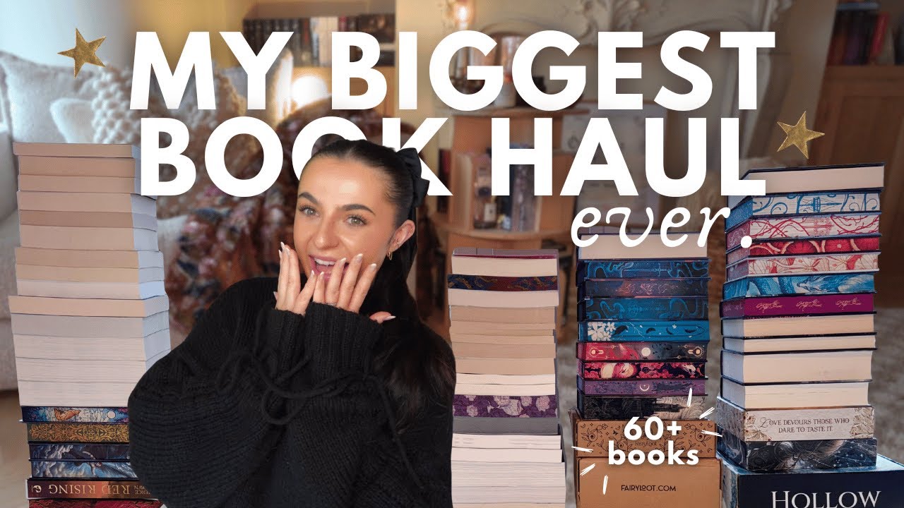 my 60+ book haul 📦📖🌟 (publisher mail, ARCs, indie books & special editions)