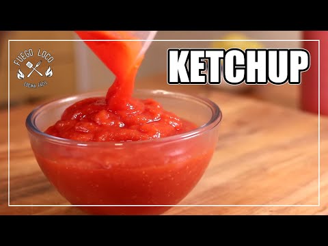 How to make KETCHUP Homemade | EASY and DELICIOUS
