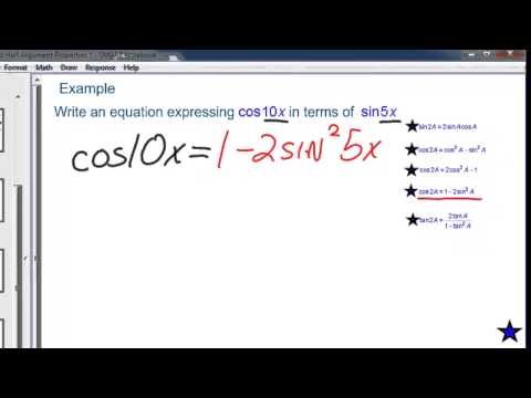 Lesson 5-06 (Part III): Double and Half Argument Properties