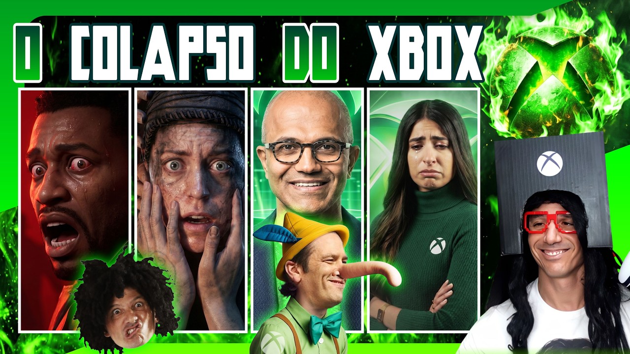 O COLAPSO TOTAL DA XBOX!? (RESUMÃO)  🚨 O FIM ESTÁ PRÓXIMO? #xbox