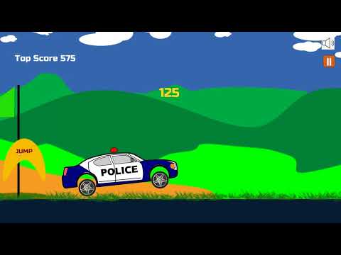Police Car Endless Race Game