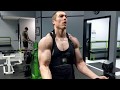 Killer pump on back and biceps day