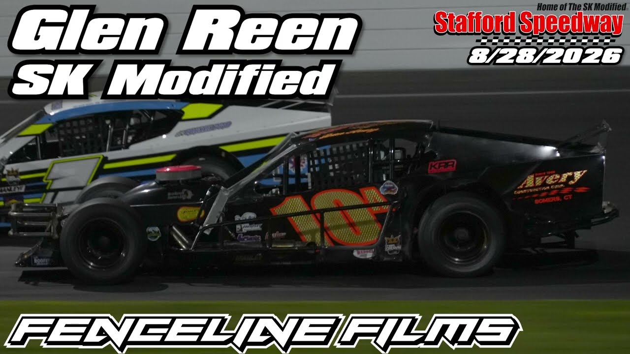 Glen Reen SK Modified at Stafford Speedway