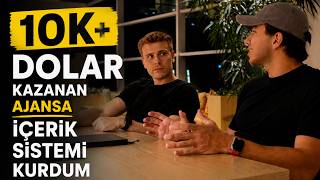 AYLIK 10K+ DOLAR KAZANAN AJANSA İÇERİK SİSTEMİ KURDUM I Emir Demirgezer - Mehmet