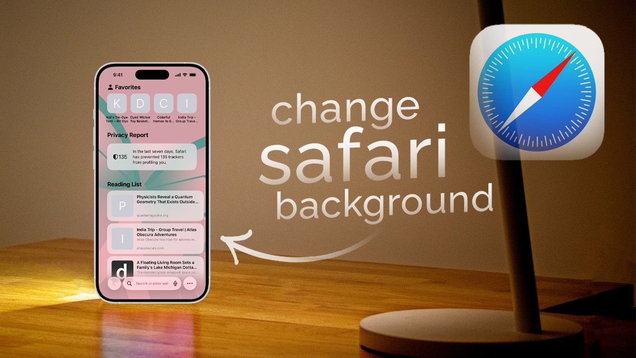 How to Change Safari Background on iPhone (tutorial)