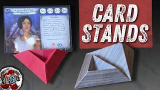 How To Fold The PERFECT CARD STAND For Board Games