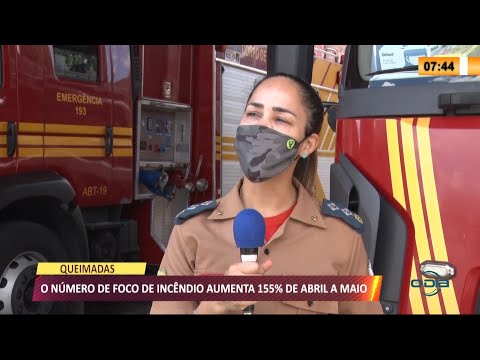 Focos de incêndio aumentam 155% entre Abril e Maio no Piauí 02 06 2021