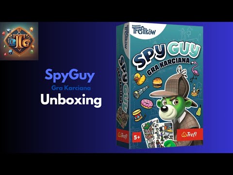 Spy Guy Gra Karciana | Unboxing | 1-X graczy | gra karciana PL