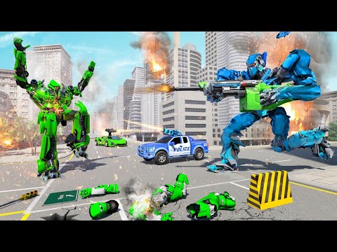 Army Bus Robot Transform Wars - Transform Battle - Tanks War - GamePlay#8