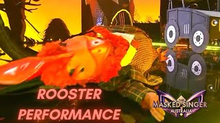 Rooster sings "Beneath Your Beautiful" by Labrinth | The Masked Singer AU Season 4