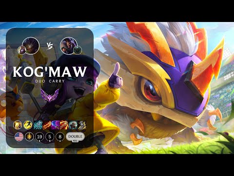 Kog'Maw ADC vs Draven - NA Master Patch 13.1