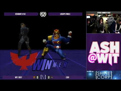 WIT | ORLY (Captain Falcon) vs LSDX (Snake) - ASH@WIT #143 Project M Loser's Finals